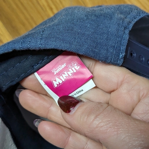 Disney Junior OSFM Minnie‎ Embroidered Snap Back Baseball Hat - Picture 6 of 7